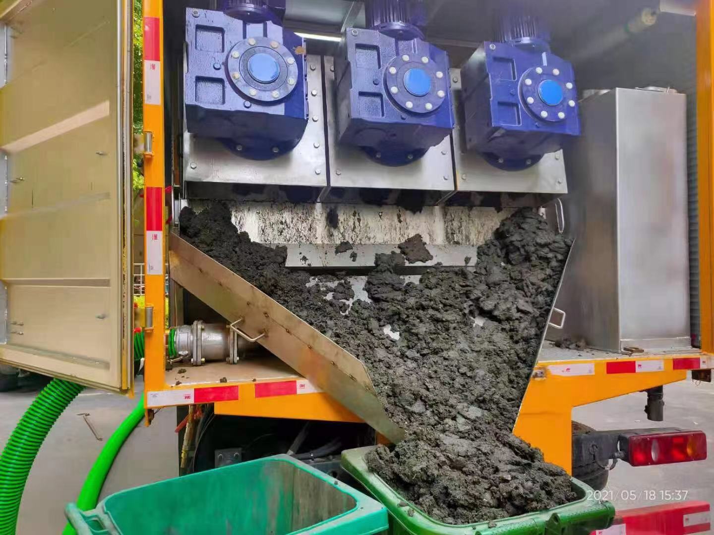 厦门化粪池清掏城市维护站-泥浆净化干湿分离处理